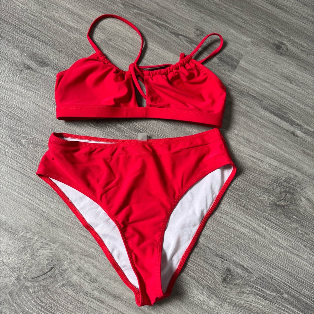 Red Bikini Set
